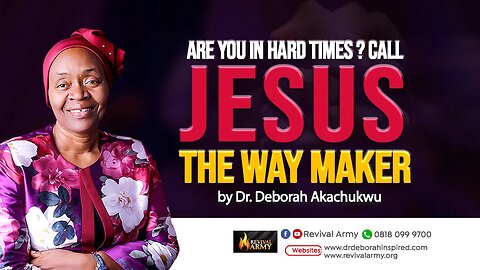 JESUS THE WAY MAKER