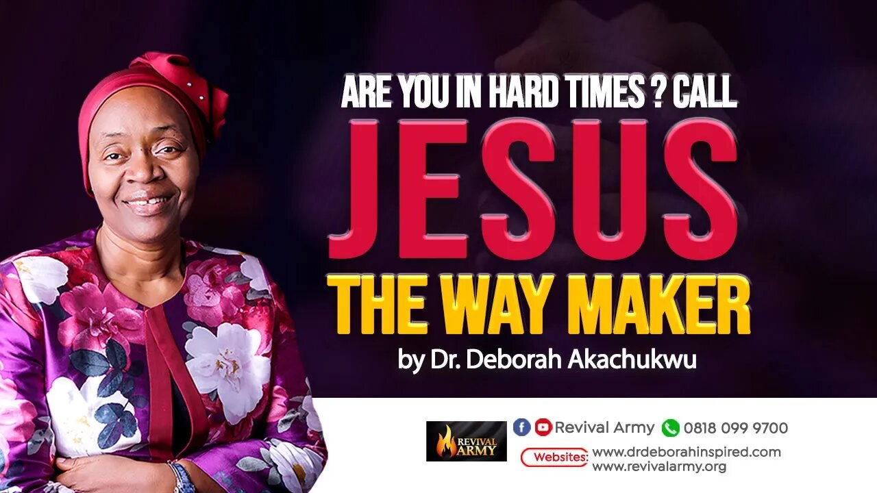 JESUS THE WAY MAKER