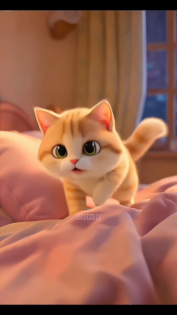 This cat found a new pillow…and instantly claimed it