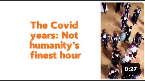 The Covid years: Not humanity's finest hour. 🤦‍♂️