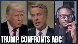 Trump Battles ABC Reporter Over His First 100 Days