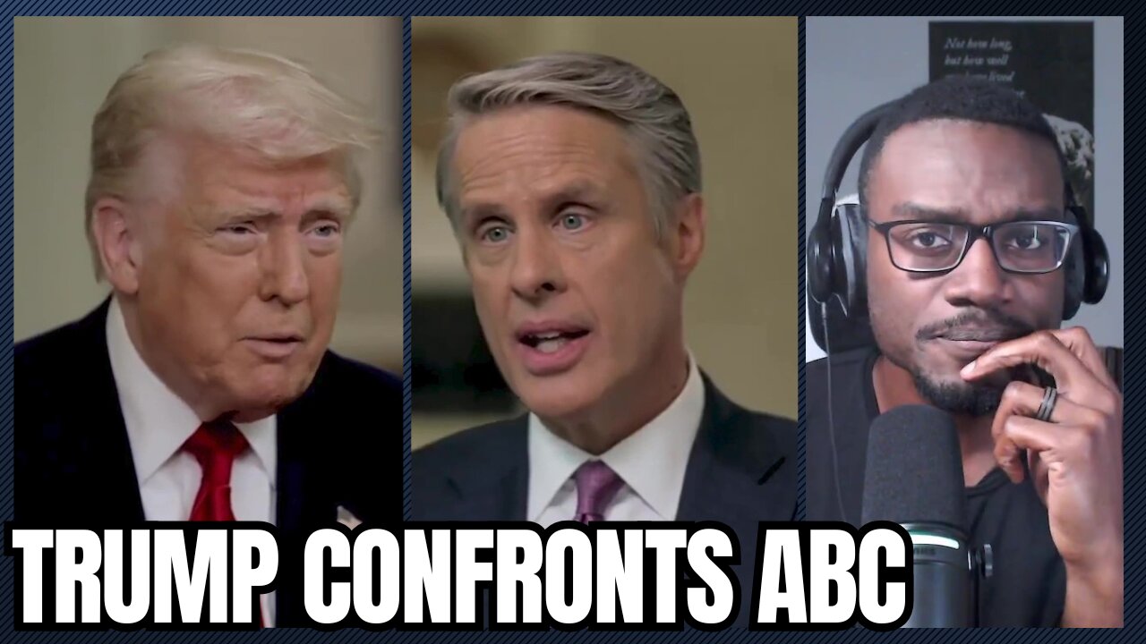 Trump Battles ABC Reporter Over His First 100 Days