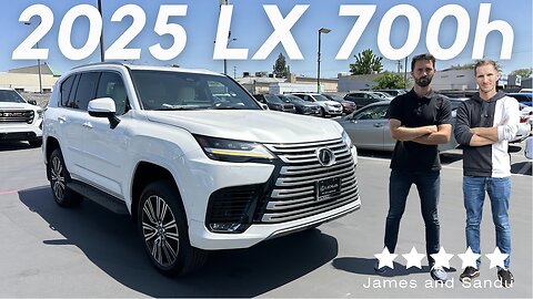 2025 Lexus LX 700H Ultra Luxurious Hybrid SUV!