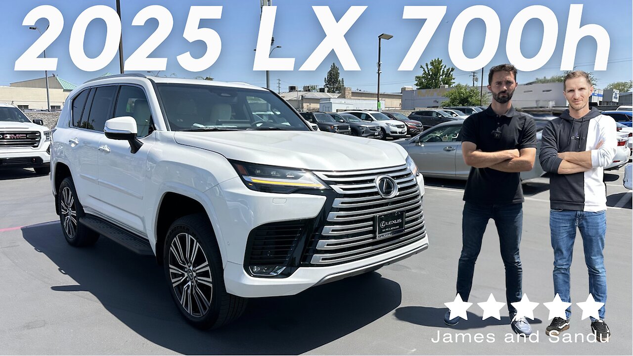 2025 Lexus LX 700H Ultra Luxurious Hybrid SUV!