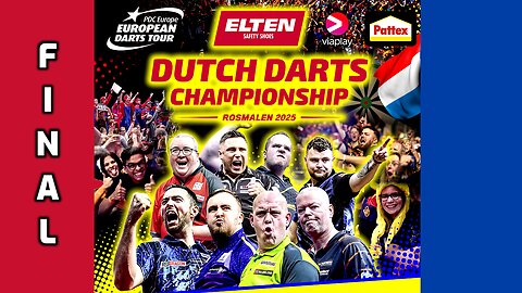 2025 Dutch Darts Championship Clayton v Springer