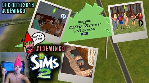 Back to the Valentinos - Sims 2 Livestream (Dec. 30th 2018) - Joe Winko
