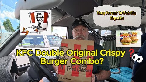 KFC Online Double Original Crispy Chicken Combo - Hectic Meal Deal 🇦🇺