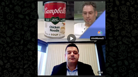 Leaked video of Campbell’s Soup VP admitting their soup is “gross” and contains “bioengineered meat"