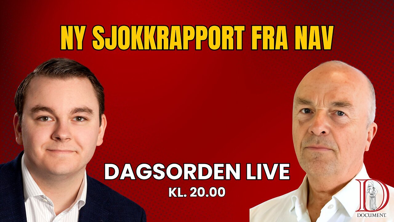 Ny sjokkrapport fra NAV | Dagsorden 8. august