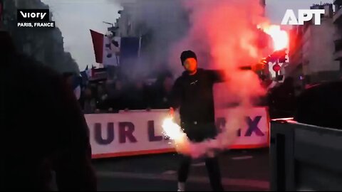 🇫🇷 🔥 Paris on Fire: "We will not die for Ukraine!"
