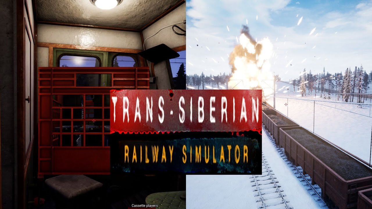 Trans-Siberian Railway Sim Storymode Ep02: Steal Cassettes and the Coalcaine train