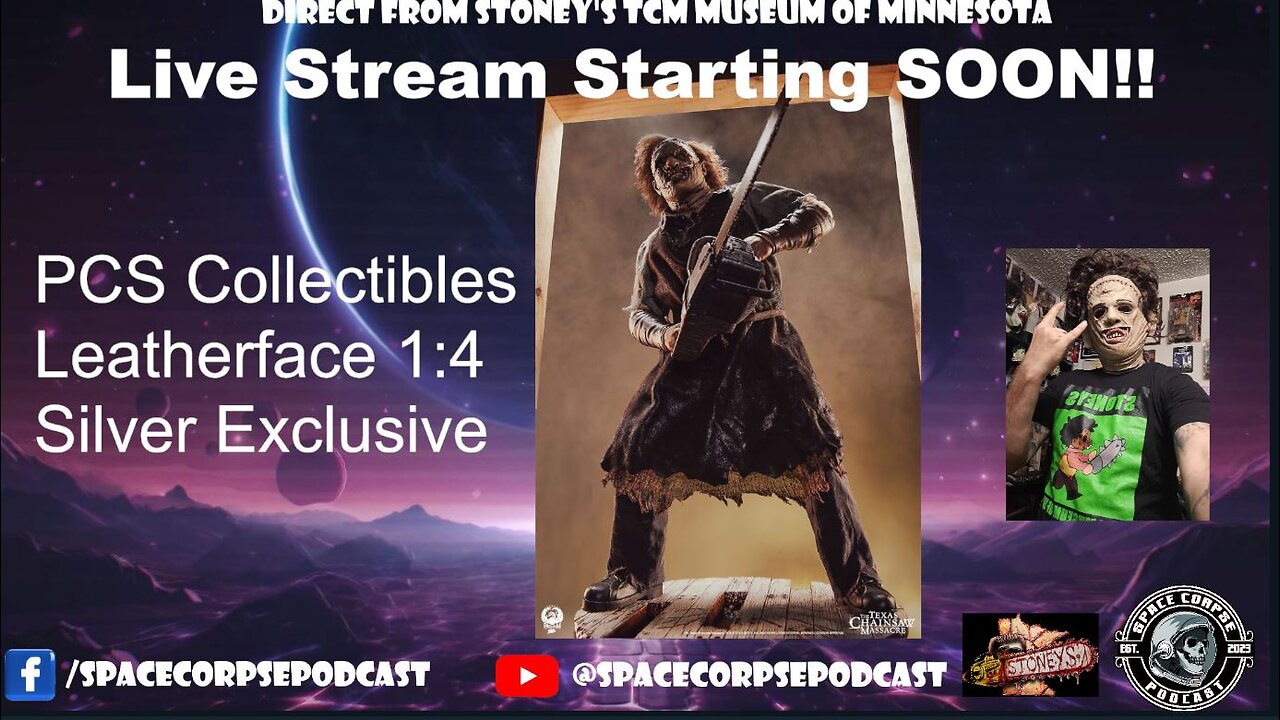PCS Collectibles 1:4 LEATHERFACE Thomas Hewitt Statue - Unboxing & Review | Space Corpse Podcast