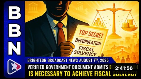 Verified government document admits DEPOPULATION / GENOCIDE has been used to reduce fiscal responsibility