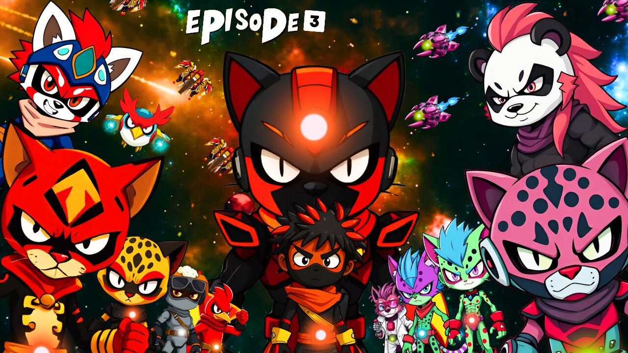 GO GO TURBO - episode 3 war panda's and panthers oh my!