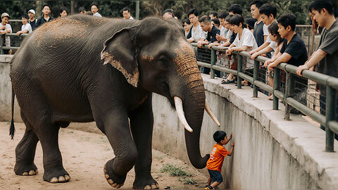 HERO ELEPHANT RESCUES CHILD STOPPING ZOO DRAMA!
