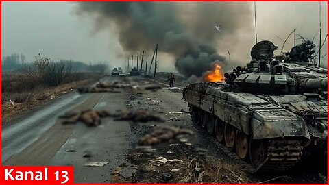 Fierce battles around the Sumy-Kursk road; 55,000 Russian troops are being clamped down
