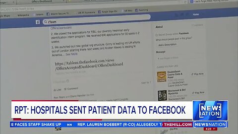 "Sensitive Medical Data Sent to Meta by Hospitals"