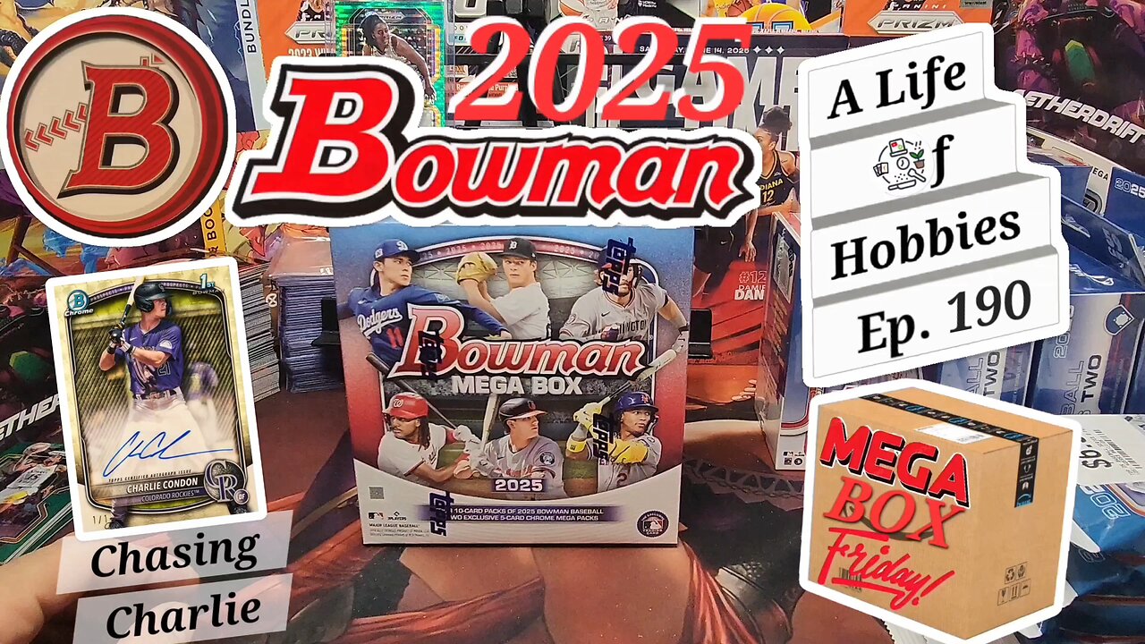 Mega Box Friday ft. 2025 Bowman Baseball e190