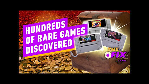 Hundreds Of Rare Sealed Nintendo and Sega Games Discovered In Storage Facility - IGN Daily Fix