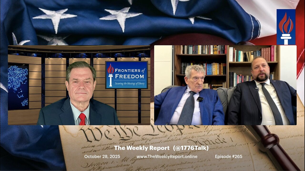 The Frontiers of Freedom Weekly Report - Oct. 28, 2025