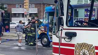 Ice Cream Truck Fire
