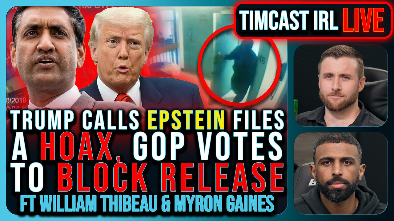 Trump Calls Epstein Case A HOAX By Democrats, GOP Votes TO BLOCK Release | Timcast IRL