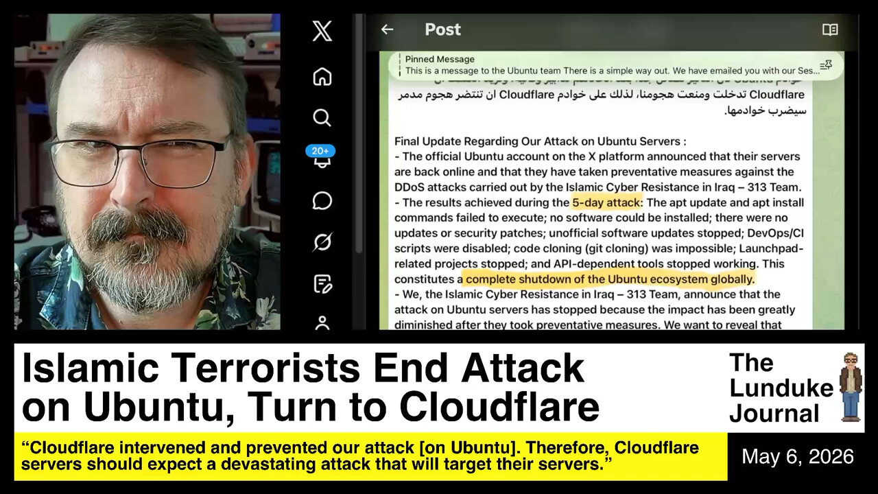 Islamic Terrorists End Attack on Ubuntu, Turn to Cloudflare
