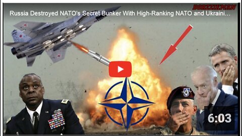 "Russia Obliterates Secret NATO Bunker Housing High-Ranking NATO and Ukrainian Officials"