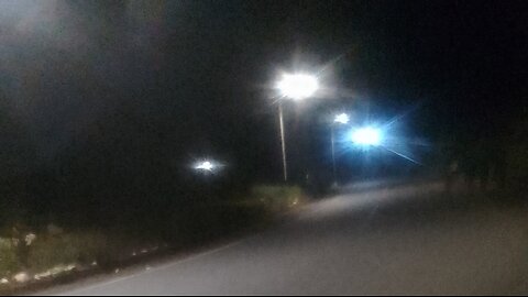 my home at night