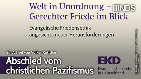 Abschied vom christlichen Pazifismus | Volker Rekittke | NDS-Podcast