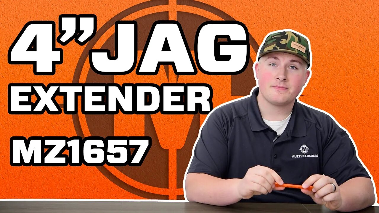 Muzzleloader Brass Cleaning Jag Extender - MZ1657 - 4" Brass Jag Extender