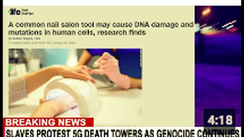 "Purple Lights Confirmed to Cause Cancer, CNN Reports"