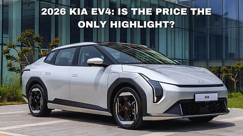 2026 Kia EV4 First Drive Review: Great EV, Weird Design, But Can It Win on Price?
