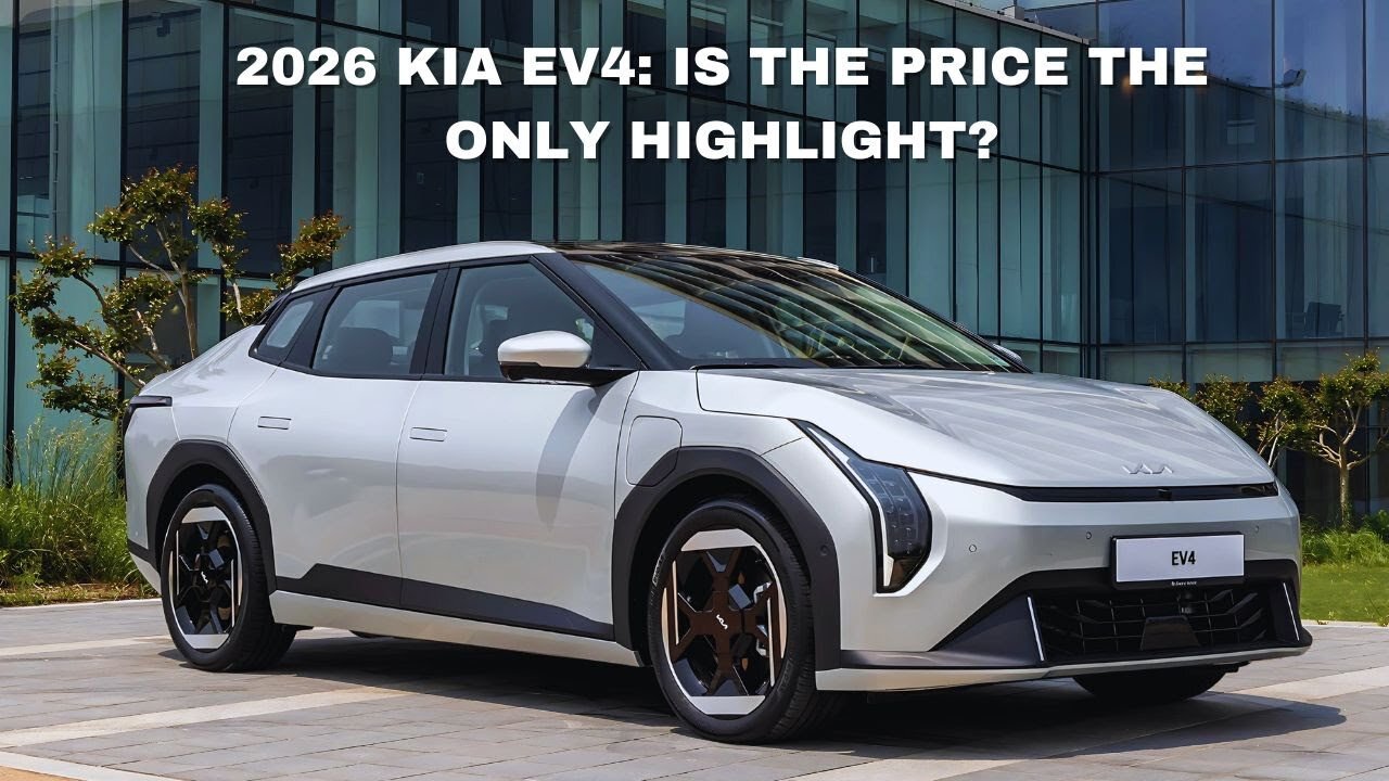 2026 Kia EV4 First Drive Review: Great EV, Weird Design, But Can It Win on Price?