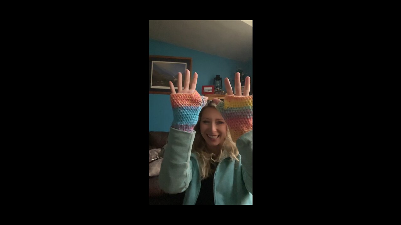 Fun, fast, fingerless gloves
