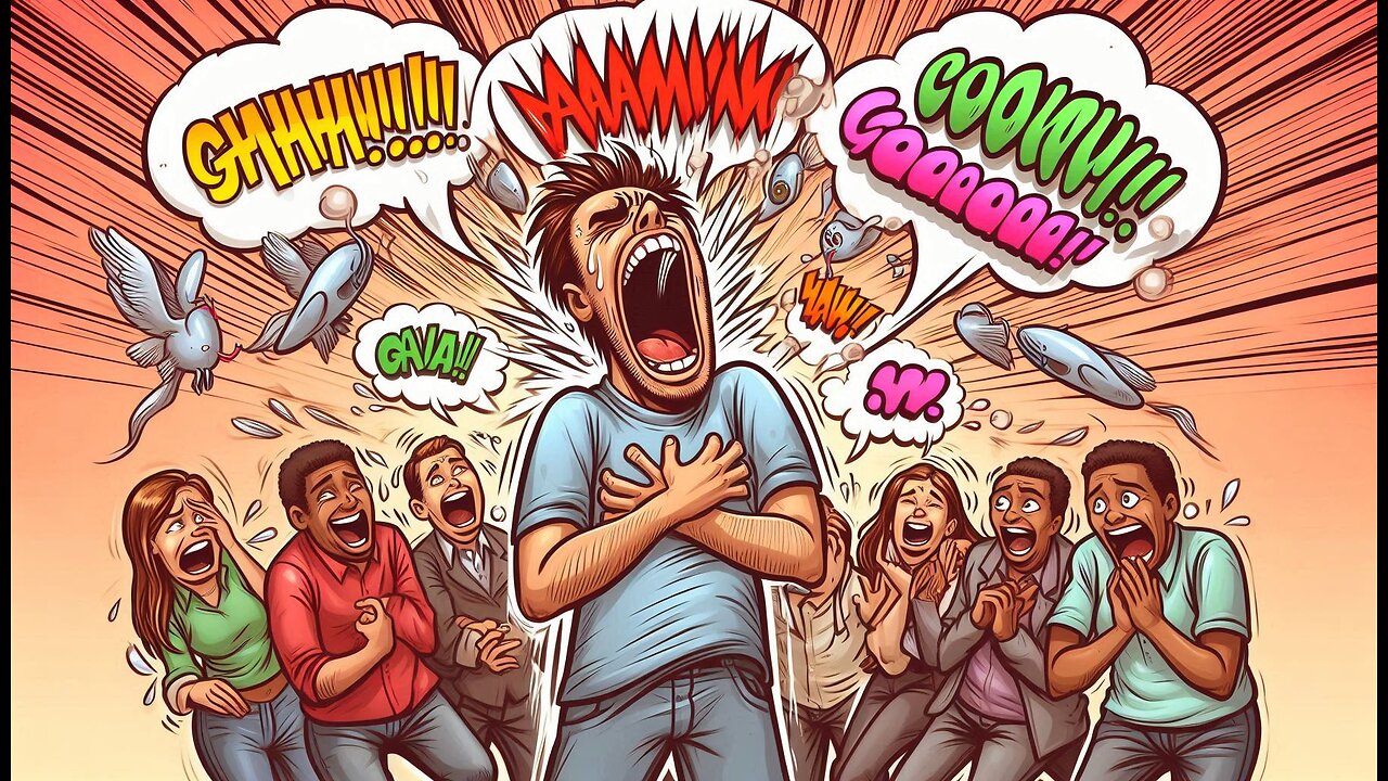 Watch Him Panic Over a Single Word!