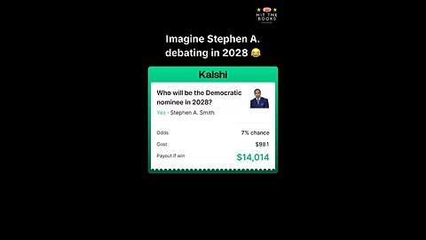 This is either genius or insane. Found it on @kalshi_official