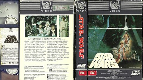 Star Wars (VHS Rip 1977, 1982)