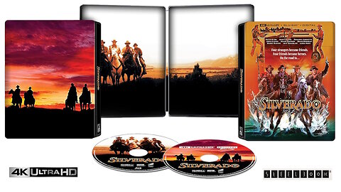Silverado [40th Anniversary Edition 4K UHD & Blu-ray Steelbook] Kevin Kline
