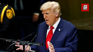 'Your countries are being ruined': Trump warns United Nations of migrant crisis