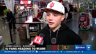 January 16, 2026 - Indiana University Fans Head to Miami for National Championship Game