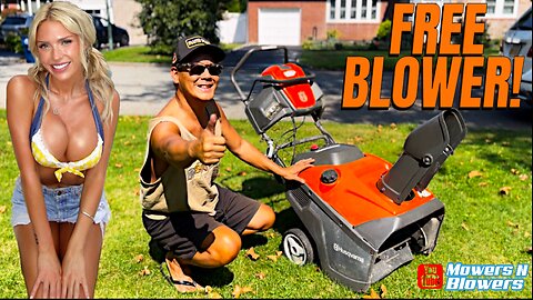 Free Husqvarna ST121E Snowblower Let’s get her Blowin’