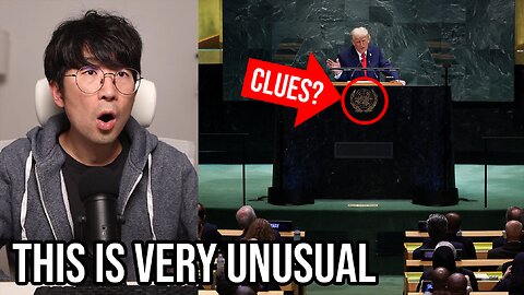 Something's unusual about Trump's UN speech that nobody caught