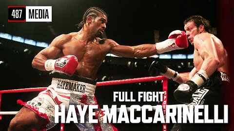 🥊 💣BOMB'S AWAY! David Haye vs Enzo Maccarinelli - FULL FIGHT at The O2 Arena, London 8/3/2008