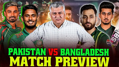 "Pakistan vs Bangladesh: 1st T20 Match Preview