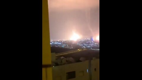 NOW - Iranian missile strikes the Gezer gas power plant, Israel.