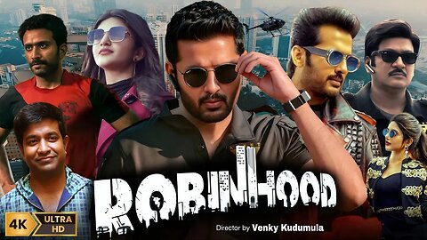 Robinhood (2024) Full Movie in Hindi | Nithin, Sreeleela, Venky Kishore, Rajendra P || Review & Fact