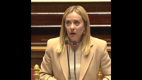 Meloni: “No atacan a Europa, atacan a todo Occidente”