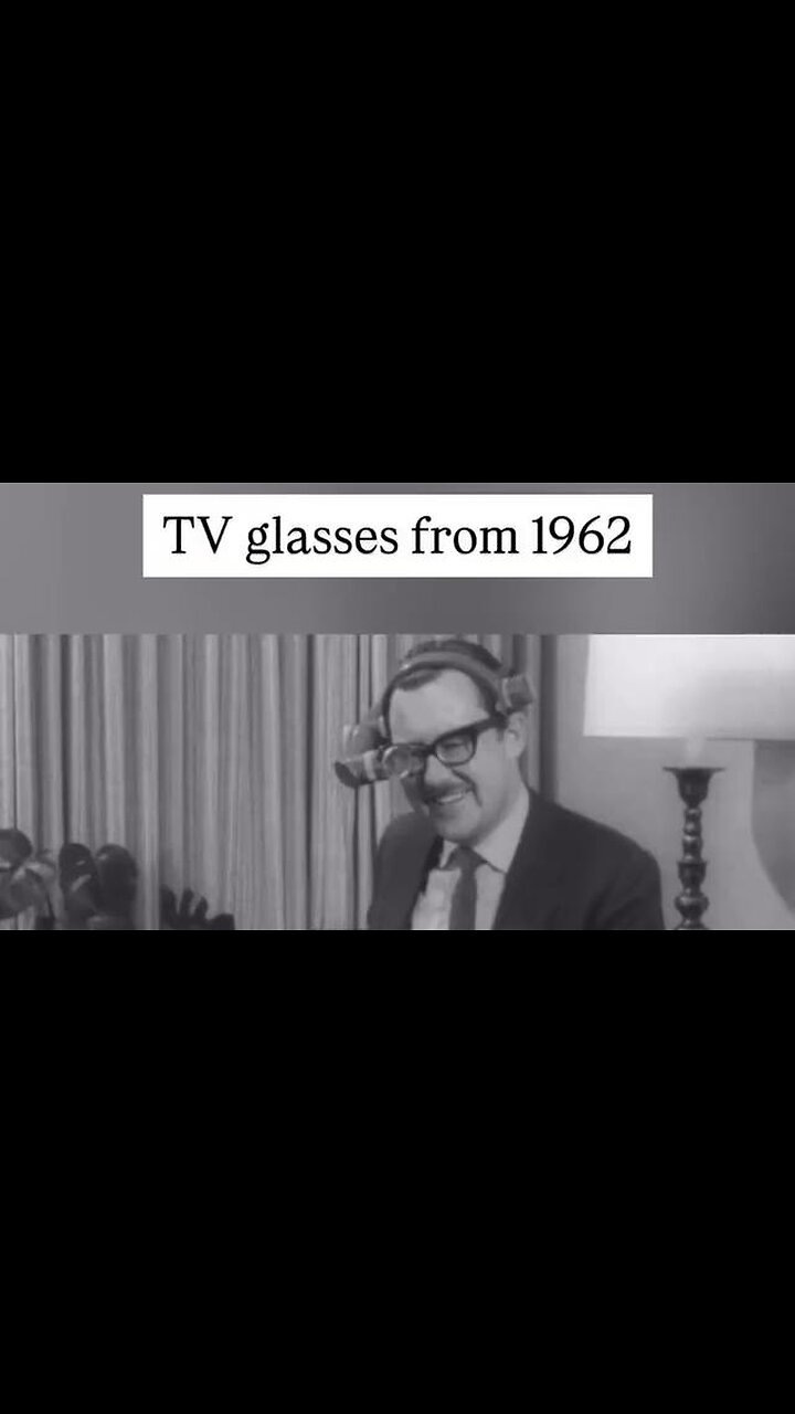 Wearable Television Glasses From 1962