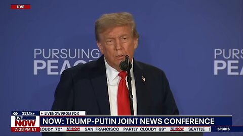WATCH Trump-Putin joint press conference